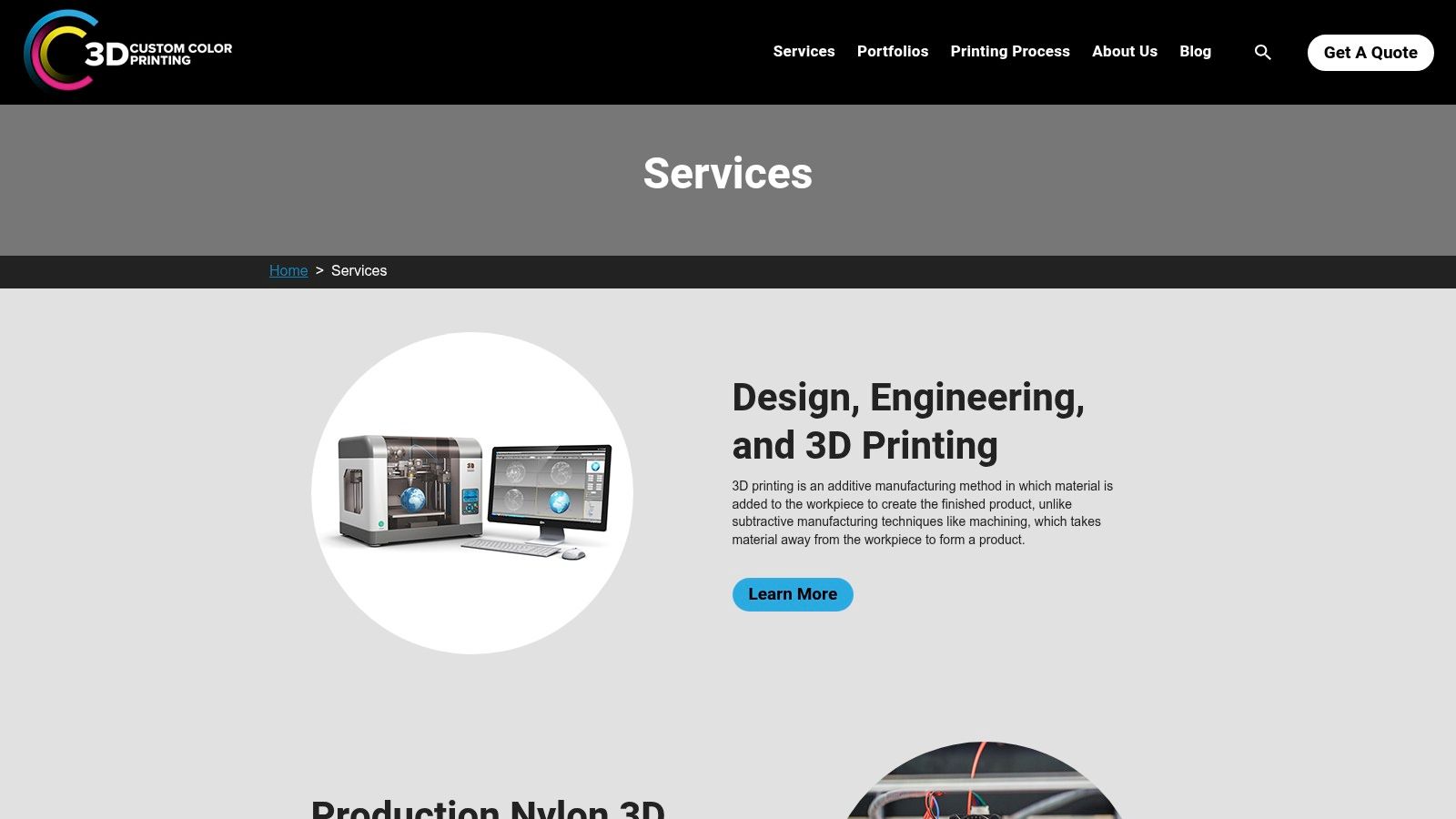 Custom Color 3D Printing, Hermosa (West Side)