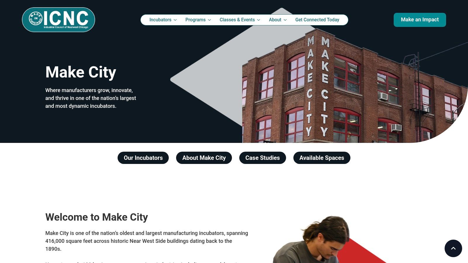 ICNC "Make City" (Industrial Council of Nearwest Chicago)