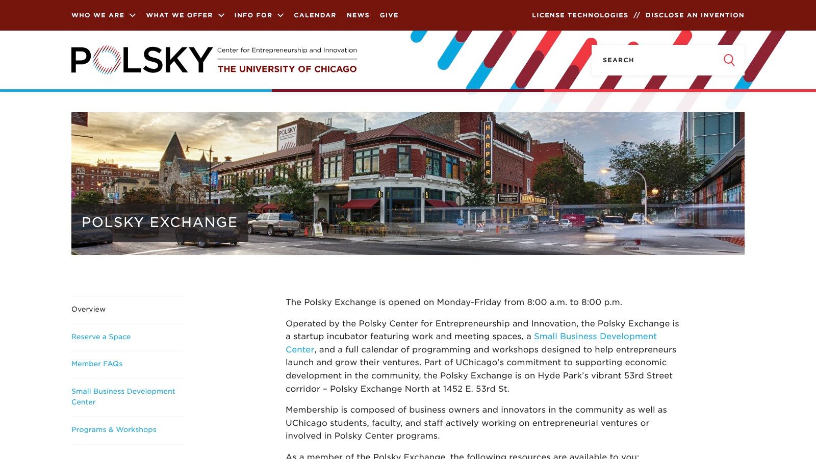 Polsky Exchange (University of Chicago)