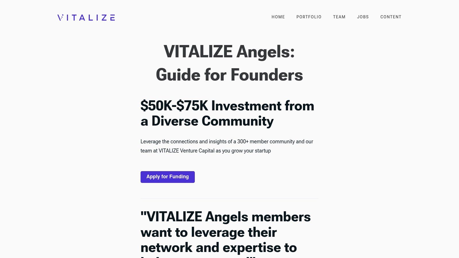 VITALIZE Angels